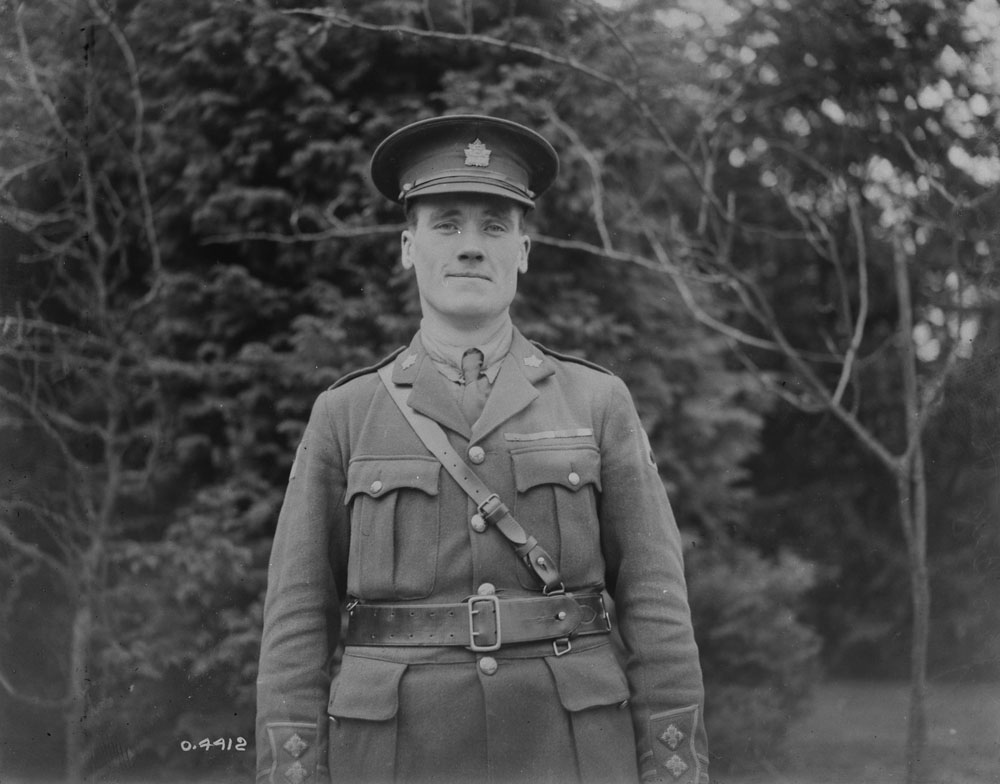 Captain MacGregor in uniform in 1919.