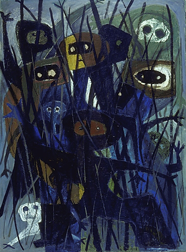 "La Brousse" by Charles Daudelin, 1954–58