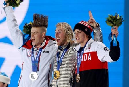 Mark McMorris remporte le bronze à Sotchi en 2014