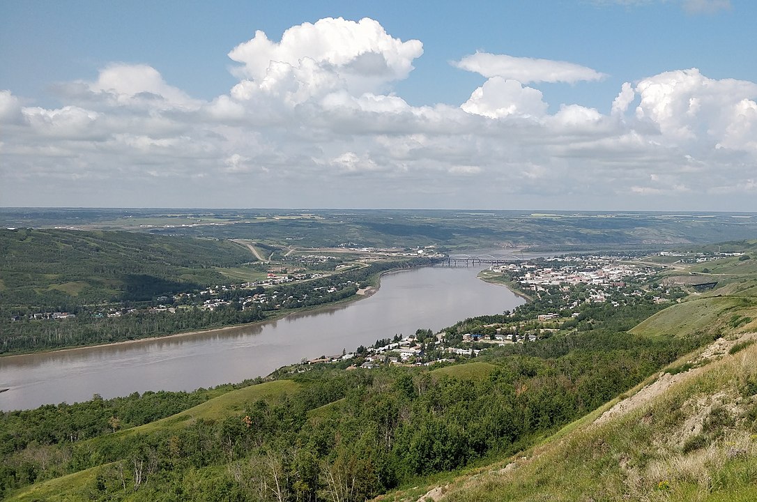 La rivière de la Paix, en Alberta