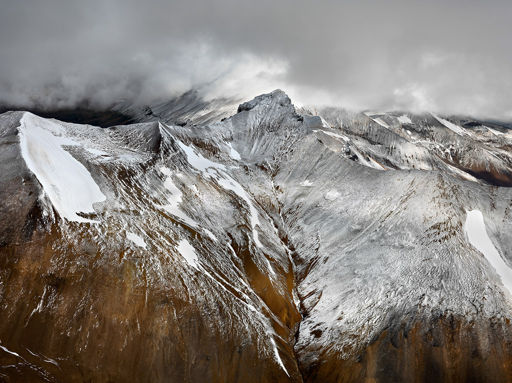 Edward Burtynsky, Mount Edziza Provincial Park #1, Northern British Columbia, Canada, 2012.