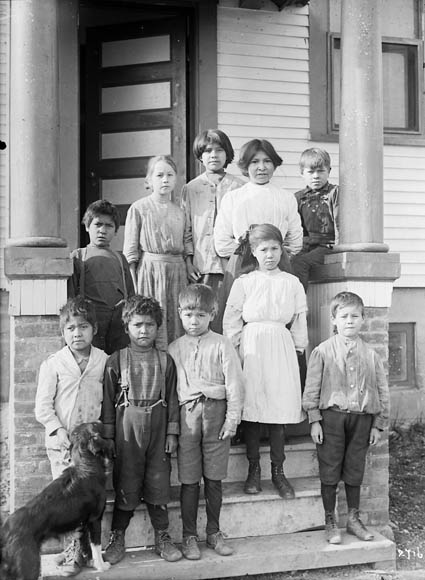 Residential School Students