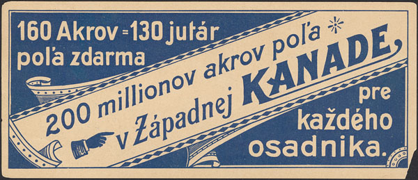 Carte de la North Atlantic Trading Company (slovaque)