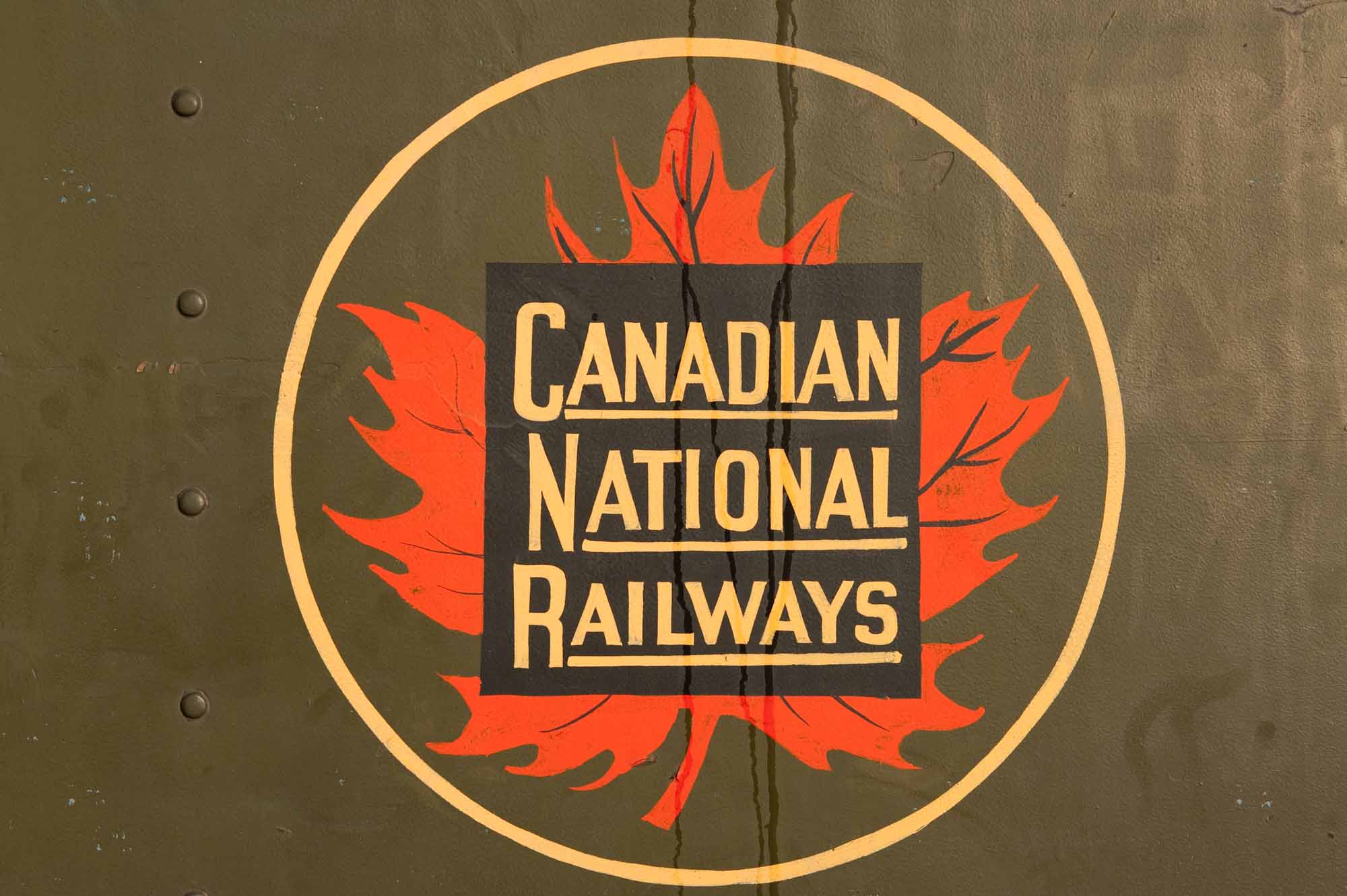 Vintage Canadian National Railways Logo