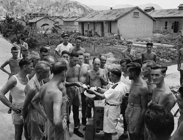 Prisonniers de guerre canadiens libérés