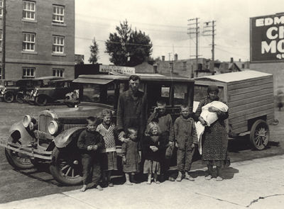 Family during Great Depression