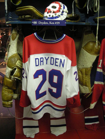 Ken Dryden, un joueur de hockey