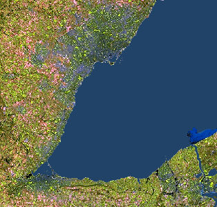 Niagara, région de (image-satellite)