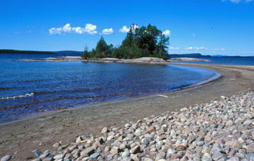 Shoreline of Lake Superior