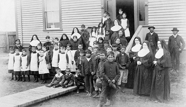 Residential School Students