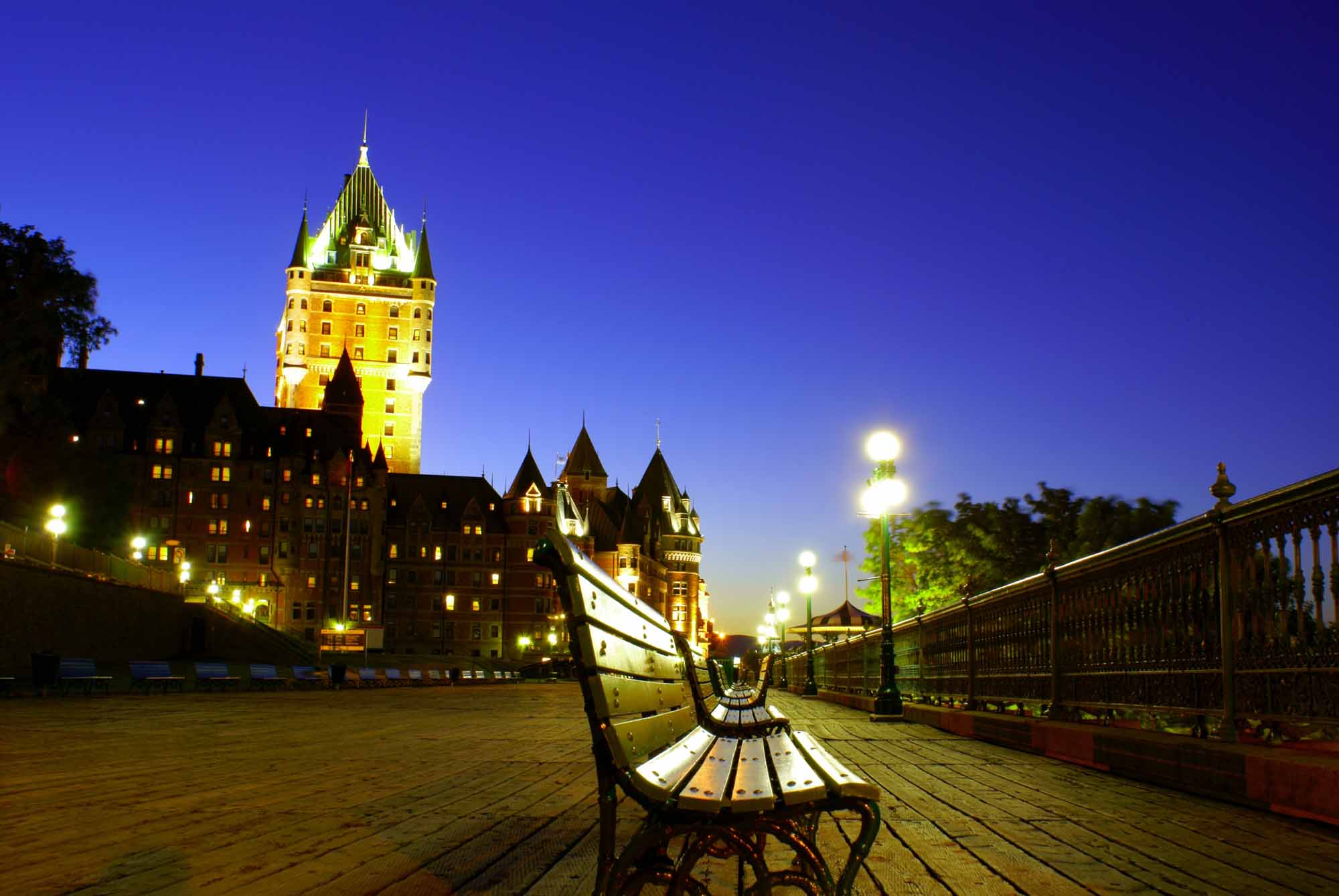 Terrasse Dufferin and Chateau Frontenac