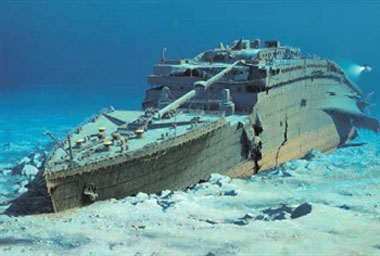 Wreckage of the RMS Titanic