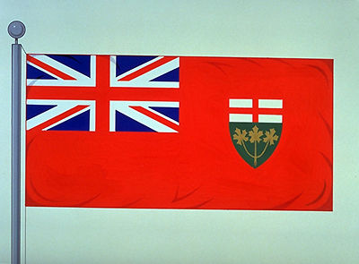 Drapeau de l'Ontario