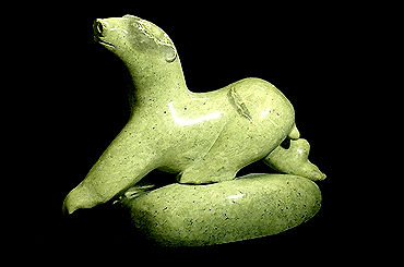 Soapstone Polar Bear