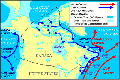 Ocean Currents, Map