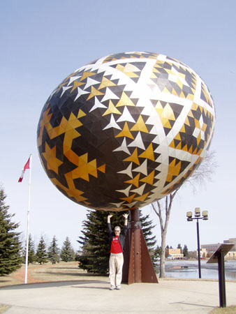 Visiting Vegreville