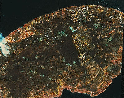 Gaspésie (image-satellite)