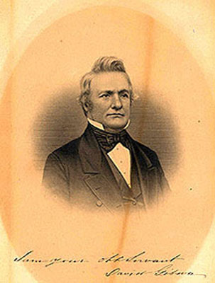 David Gibson, vers 1850