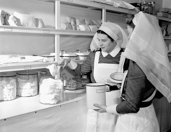 Nursing Sisters at the Royal Canadian Naval Hospital