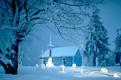 Église bleue