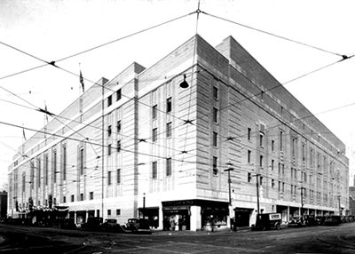 Maple Leaf Gardens, vue extérieure du