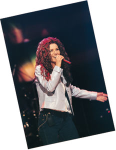 Twain, Shania (en concert)