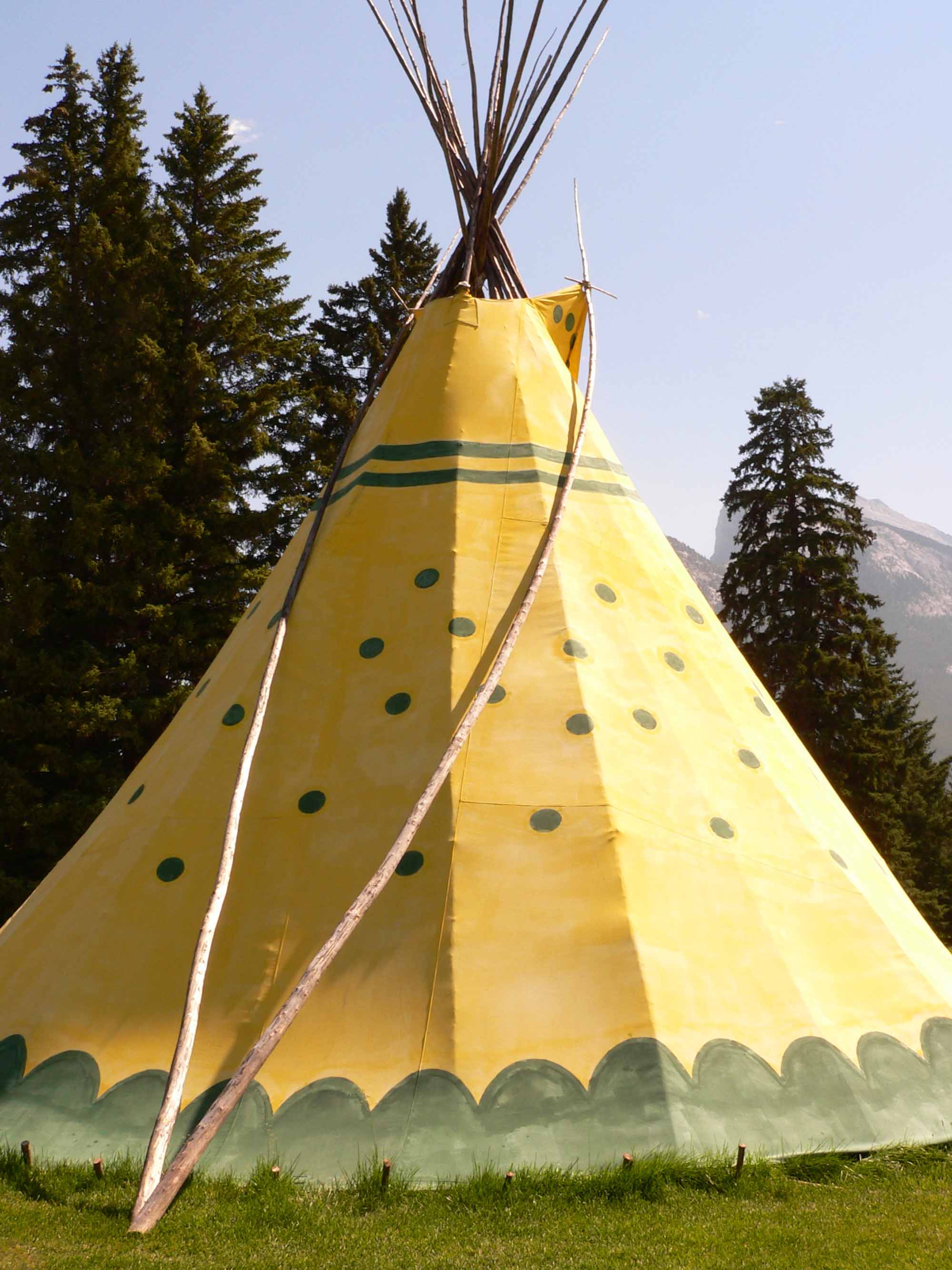 Tipi à Banff