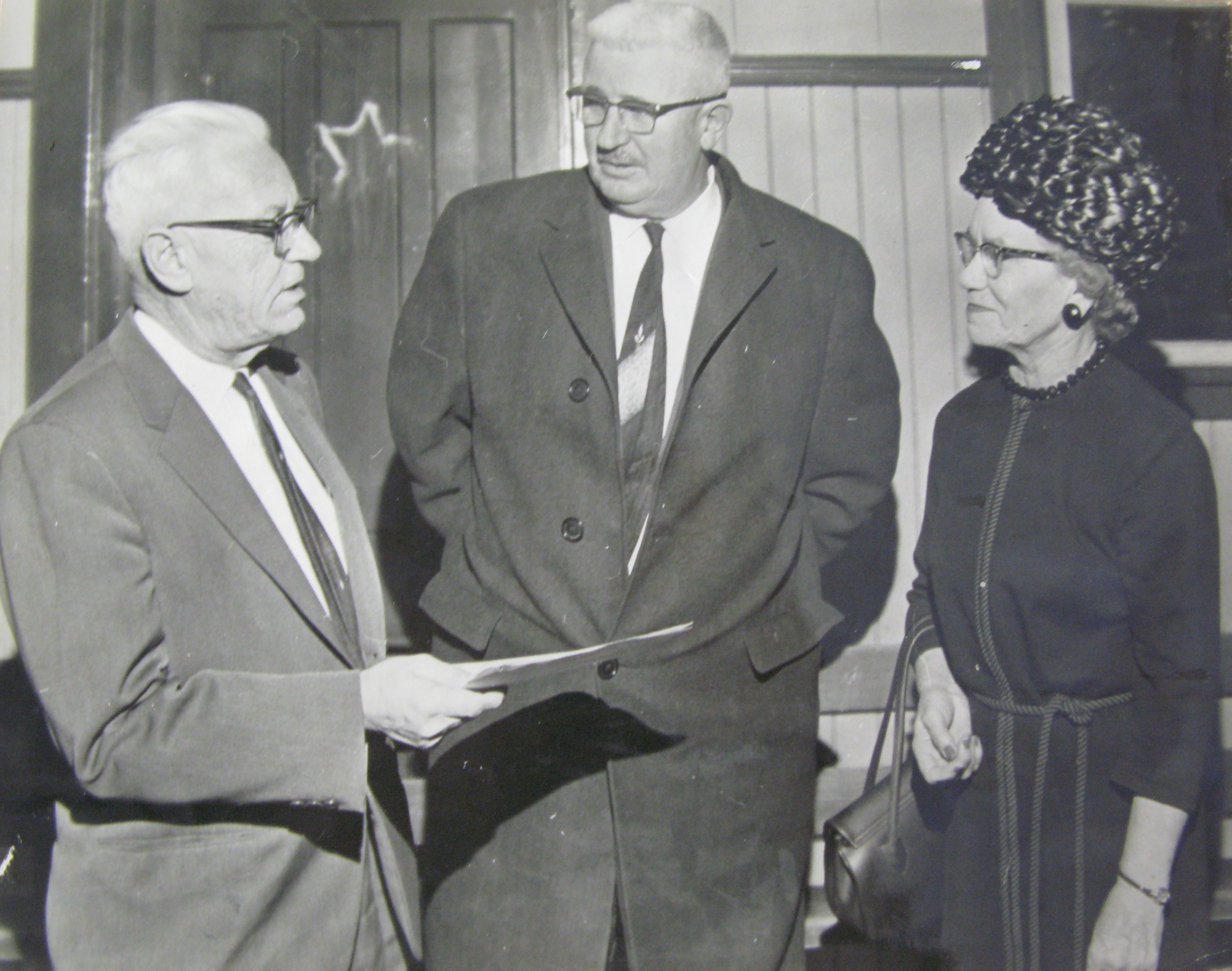 Elsie Gibbons, Warden of Pontiac County from 1959 to 1961.