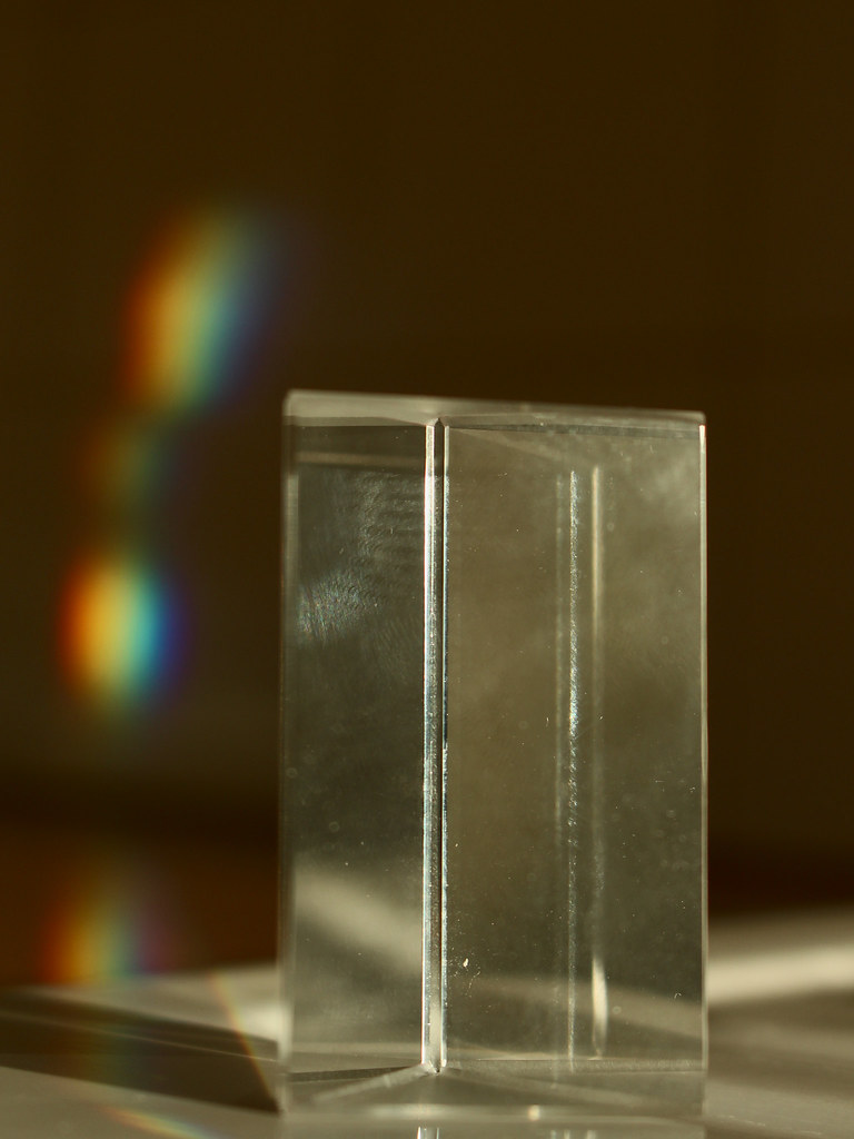 Breaking down light with a prism